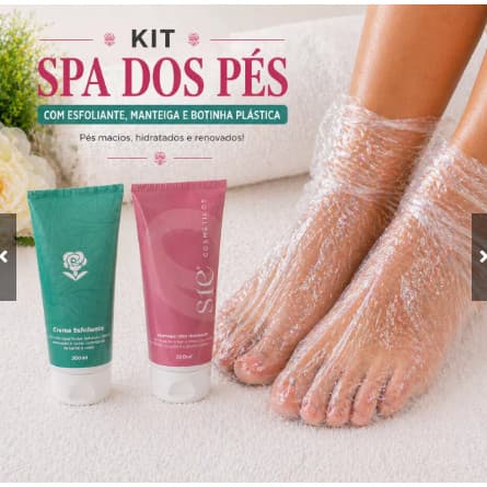 Kit Manteiga + Esfoliantem + Botinha Plastica