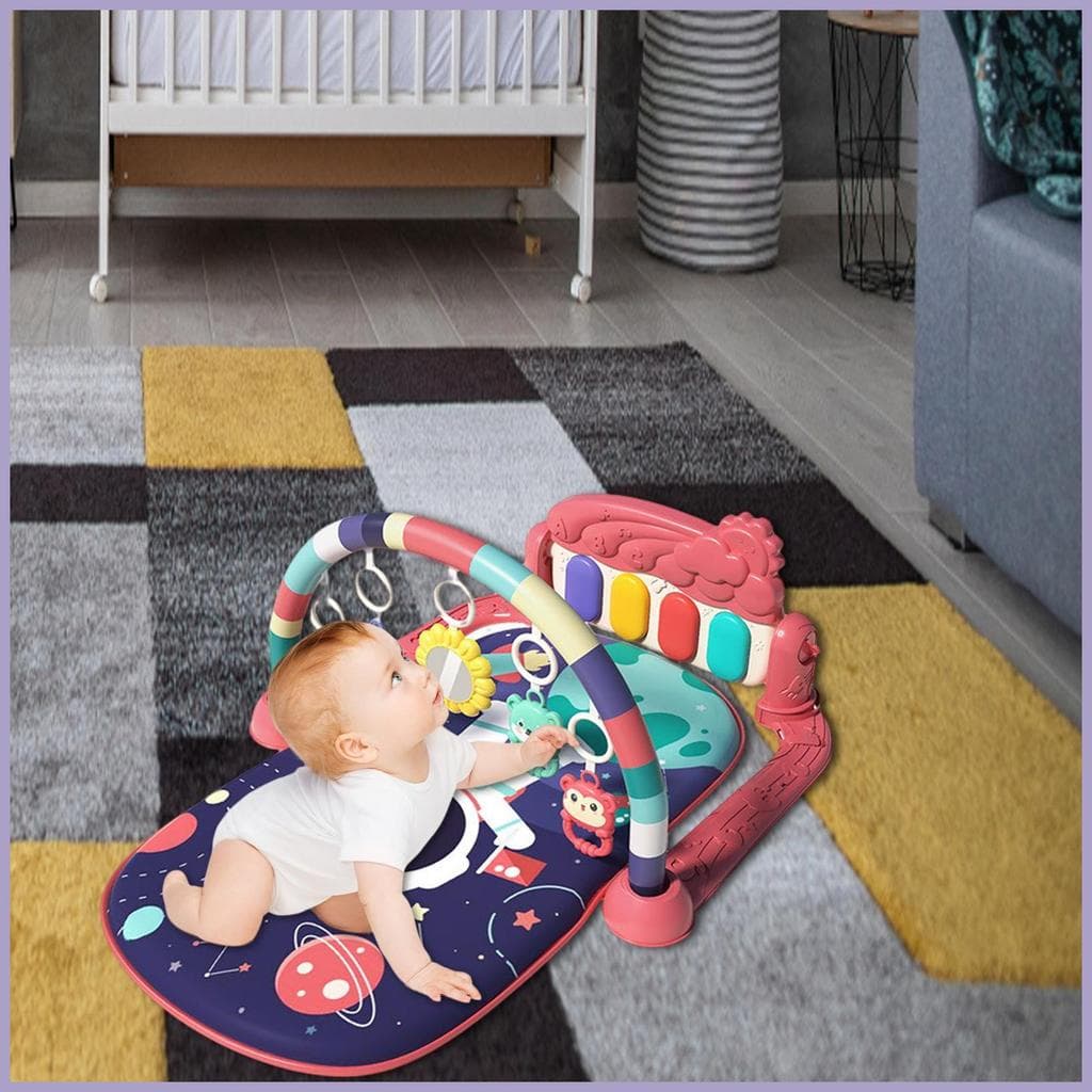 Crianças Tapete Playmat Confortável Multi-Purpose Jogar Esteira Altura Régua De Fitness Três Modos De Música Para onwasv
