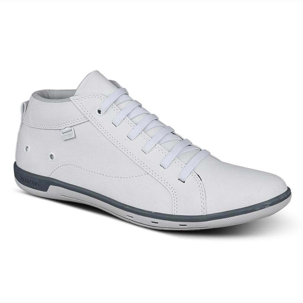 Bota Masculina Casual Confortável Zíper Elástico Calce Fácil Antiderrapante Cano Curto Leve Macia