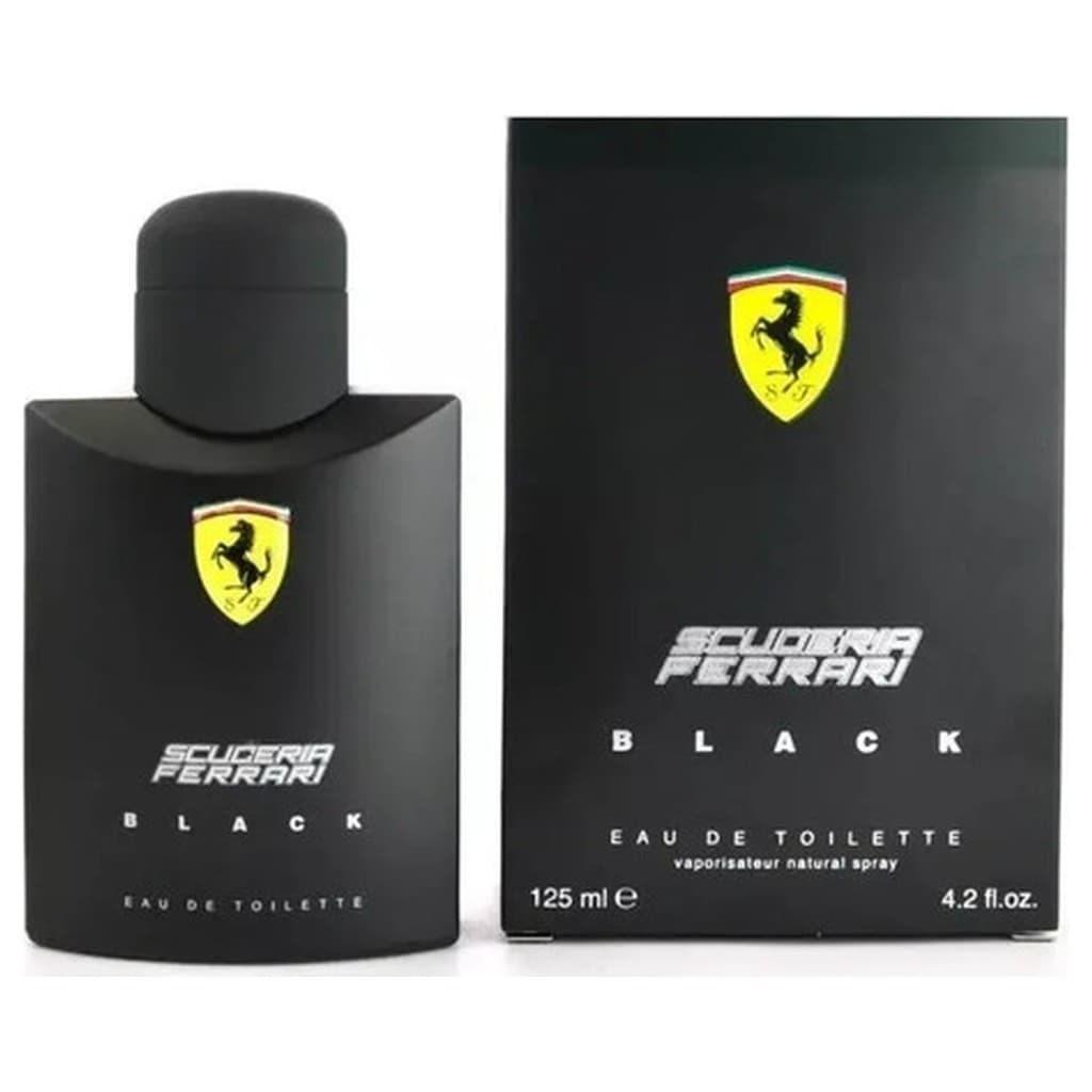 Perfume Ferrari Black Eau de Toilette 125ml Masculino Scuderia Spray