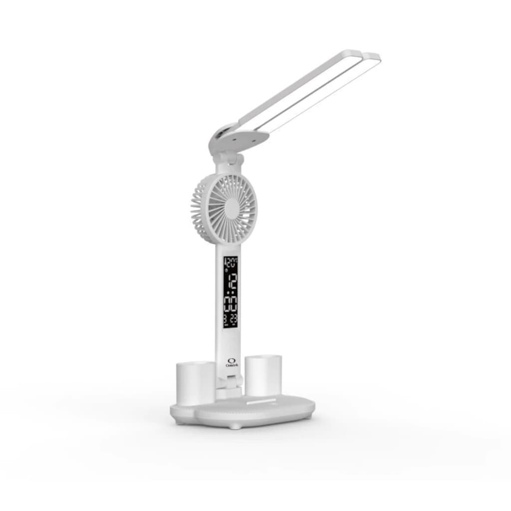 Luminária Mesa Articulável C7INTEGRA com Ventilador