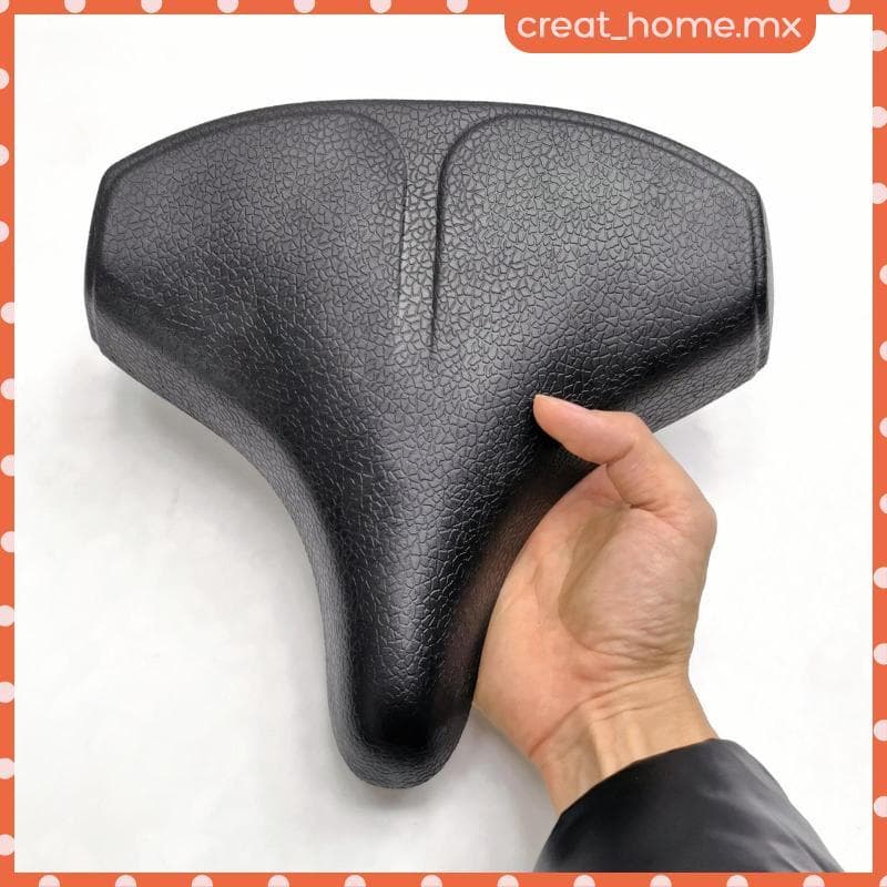 [Creat_home] Almofada De Assento De Selim De Bicicleta Ergométrica Removível Suprimentos De PU Para Treino