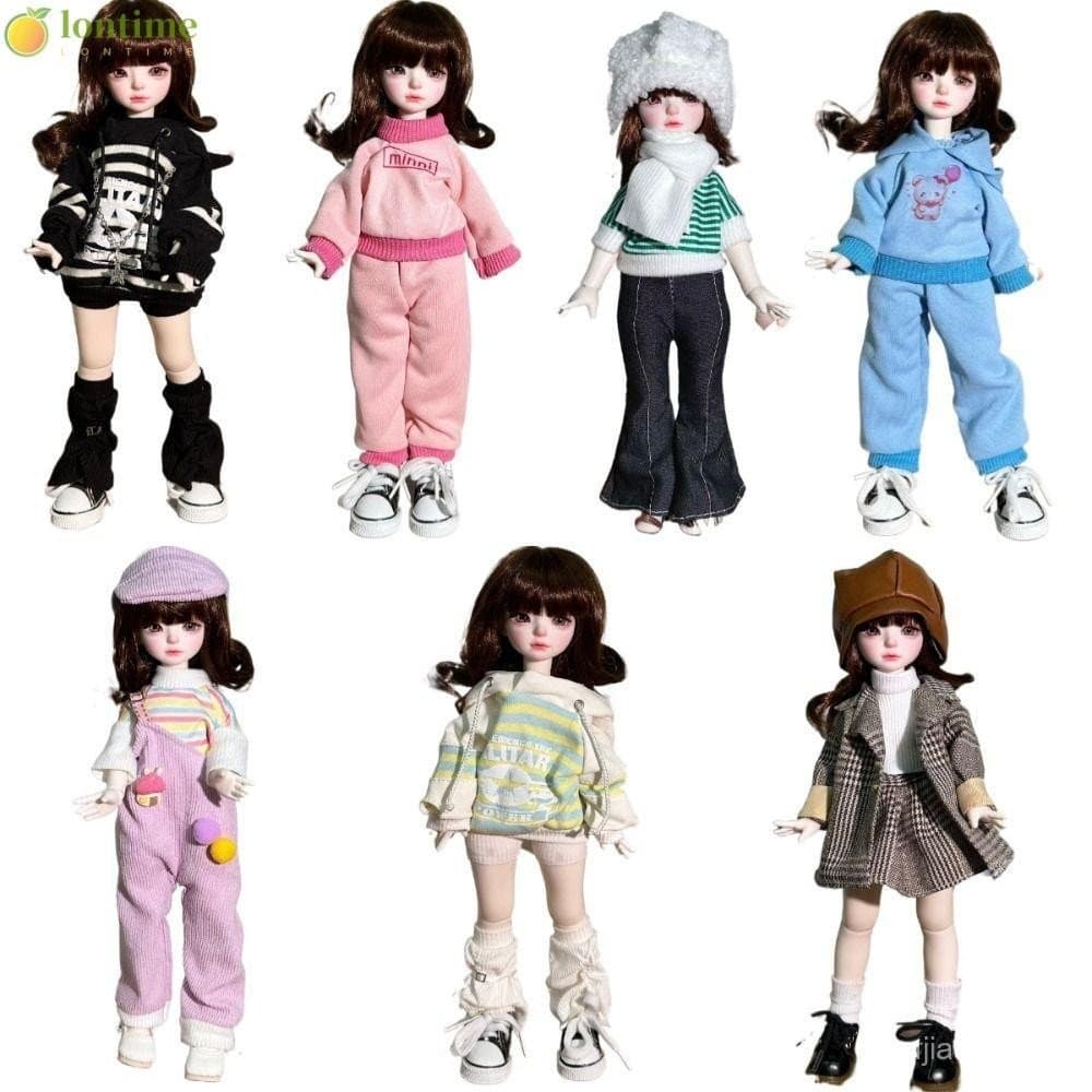 LONTIME 1/6 Saia BJD , 23cm Boneca DIY 30cm Roupas De , Substituir Artesanal Geral Crianças