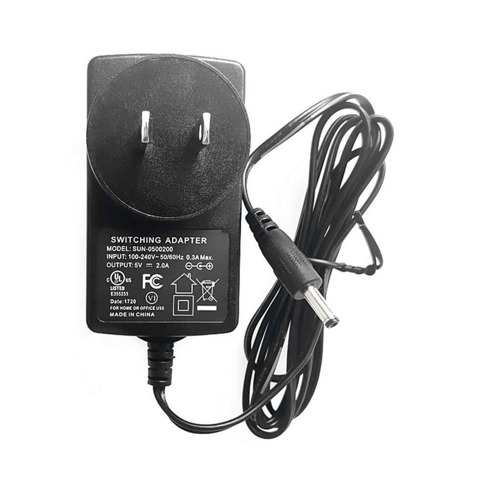Original 5V2A compatível 1A roteador de energia rede Set-Top Box máquina de comparecimento de tempo carregador transcept