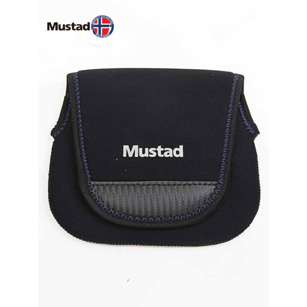 Mustad Mustad Roda giratória resistente a arranhões Bolsa de carretel de pesca Bolsa de armazenamento Bolsa de carretel