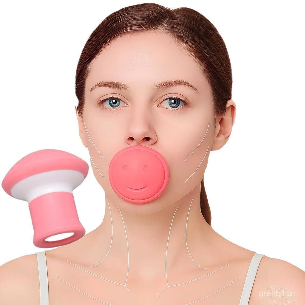 Exercitador de Mandíbula, Redutor de Queixo Duplo, Yoga Facial para Tonificar e Firmar, Exercitador Facial e Modelador d