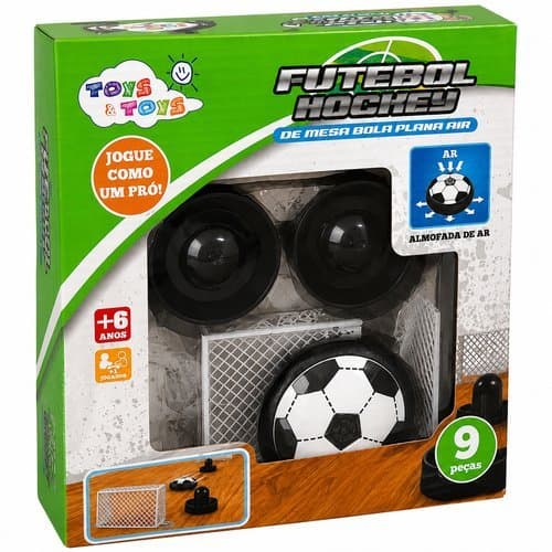Jogo Futebol De Mesa Hockey De Mesa Bola Com 9 Peças Para Recreação E Diversão