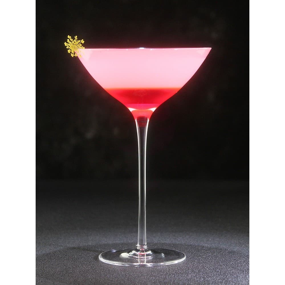Técnica de vinho vidro cristal japonês UFO vidro pires-em forma de Martini vidro boca larga taça barra triângulo Cocktai
