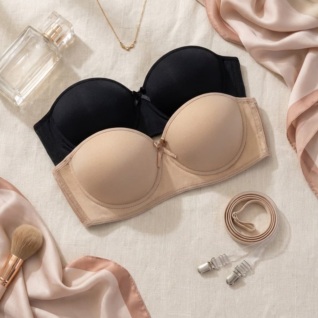 KIT 2 SUTIÃ PALA COM ALÇA REMOVÍVEL DE PESCOÇO – CONFORTO, VERSATILIDADE E ESTILO