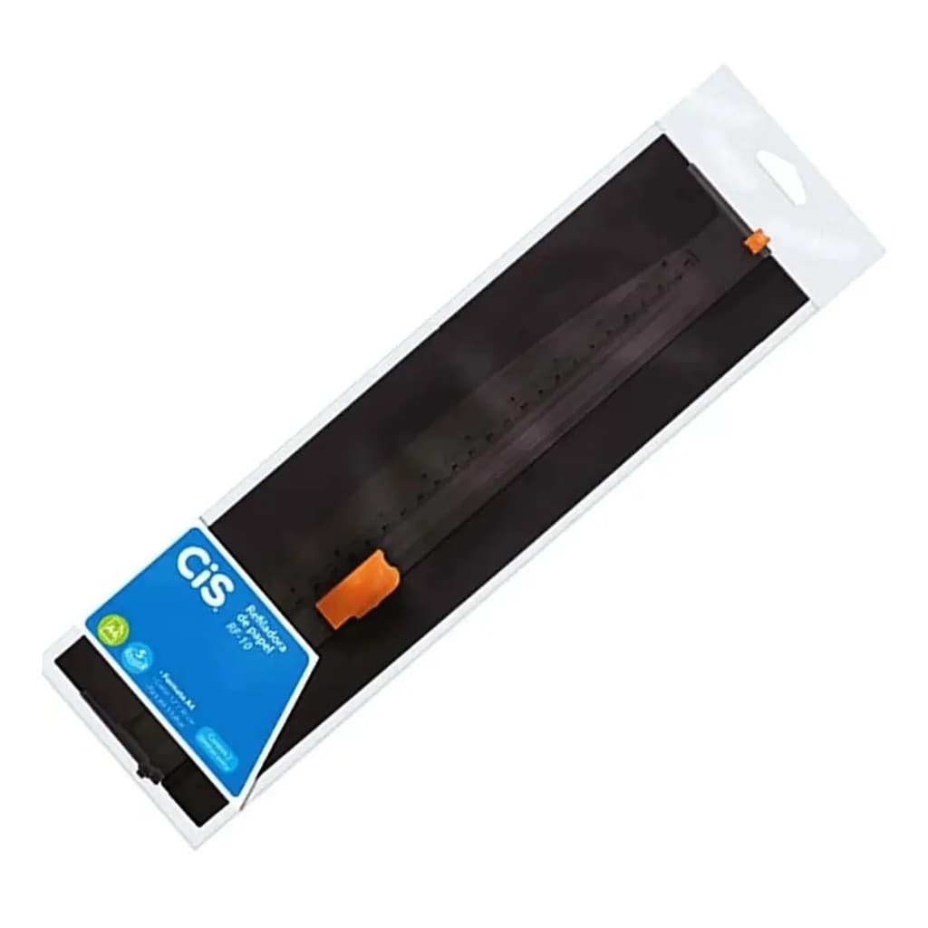 Refiladora de Papel Cis RF-10 A4 Corta 5 Folhas Guilhotina Manual