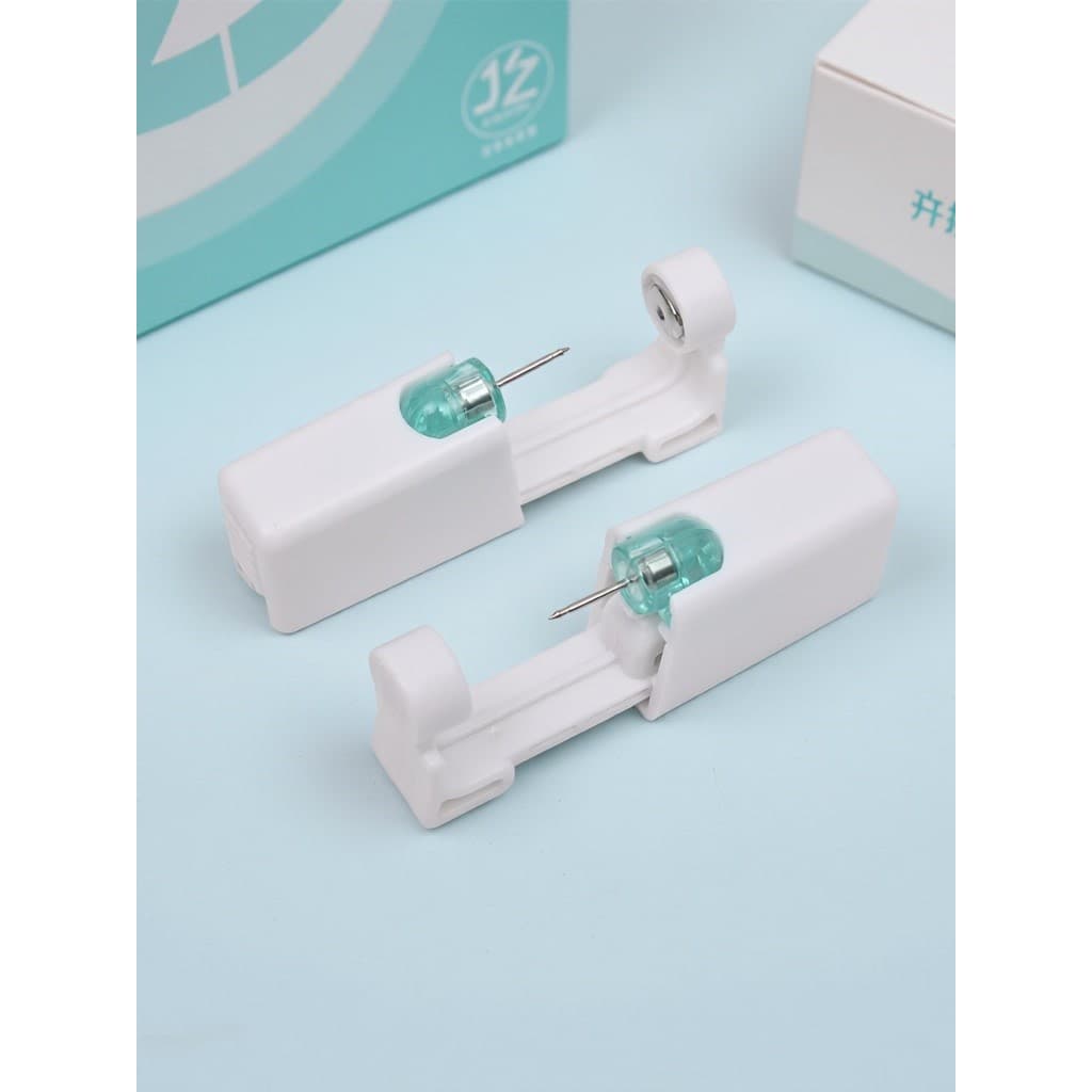 Perfurador de orelha descartável, dispositivo de piercing de orelha selado de segunda geração, piercing de orelha, dispo