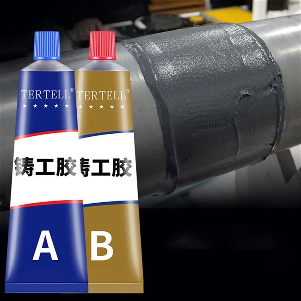 100g Forte Cola De Fundição Adesivo Agente De Reparo Industrial Para Metal Ferro Fundido Tracoma Soldagem Crackle