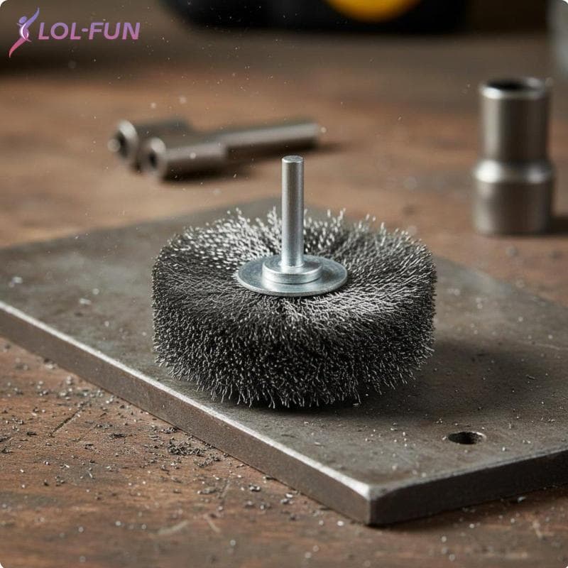 [Brcolaxi1] Roda De Fio De Aço Escova Ferramenta Universal De Haste De 6 Mm Para Furadeira Elétrica Acessórios De Oficin