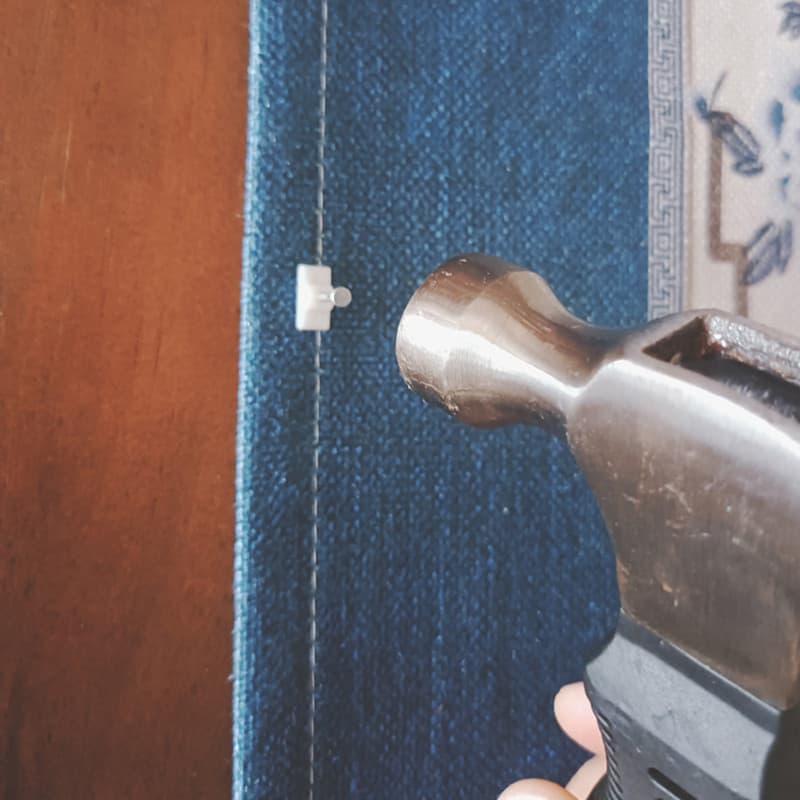 Unhas de aço especiais tela de parede de cimento janela porta cortina pano de parede papel de parede unhas cimento unhas