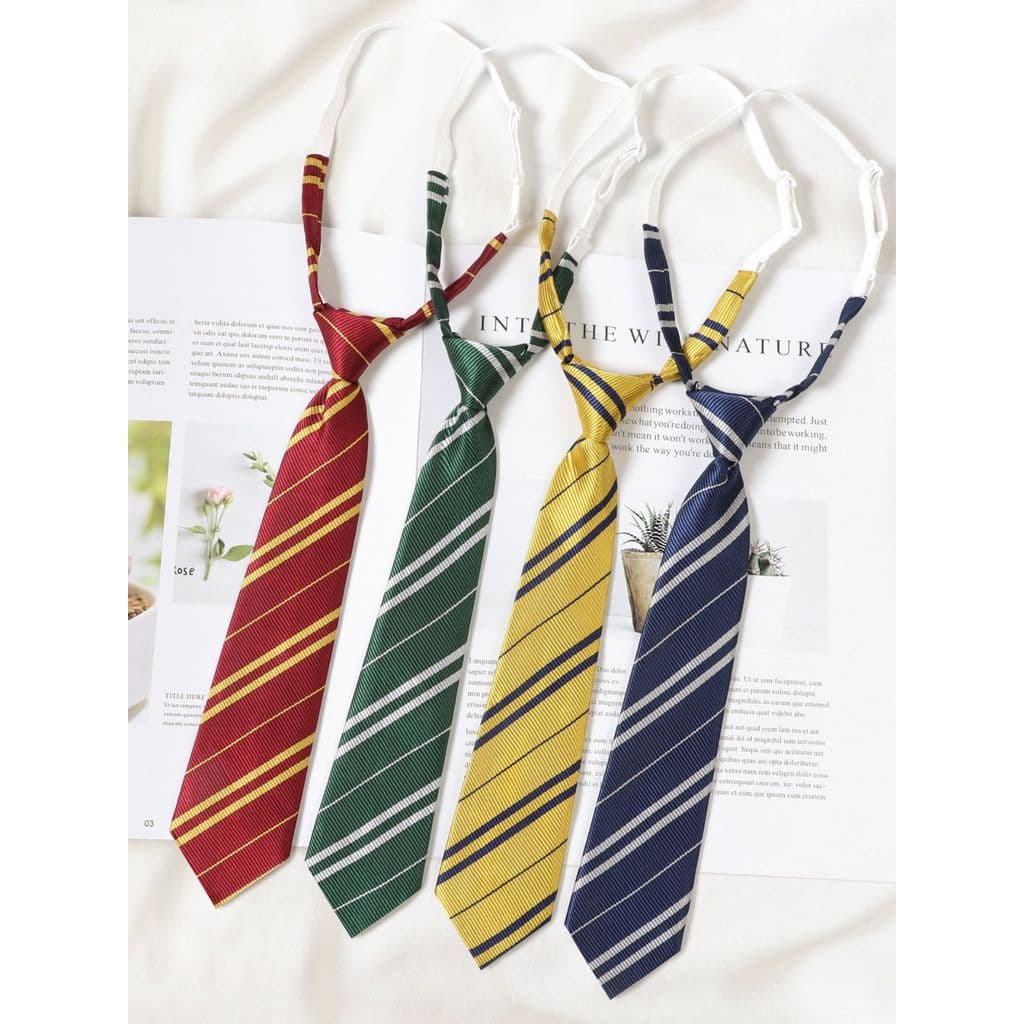 Nova gravata Harry Potter Hogwarts Glenfendo gravata livre preguiçosa estilo japonês estilo Preppy jk camisa gravata2026