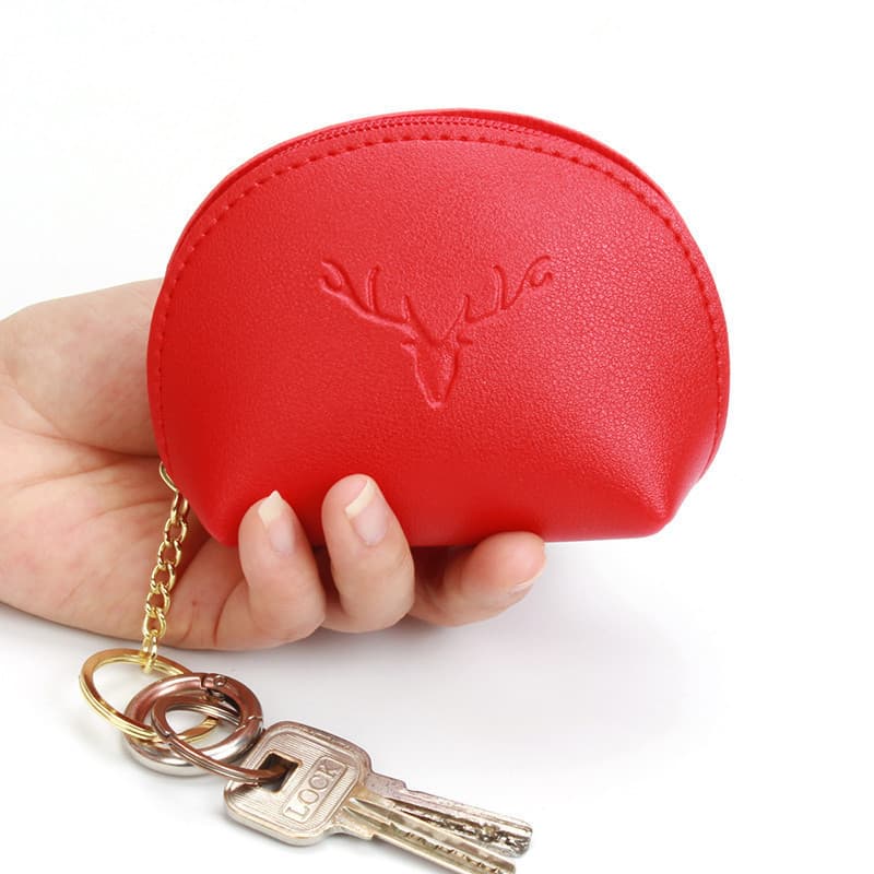 carteira carteira femenina Bolsa de moedas criativa novo estilo Mini pequeno saco senhoras carteira curta colocar bolso