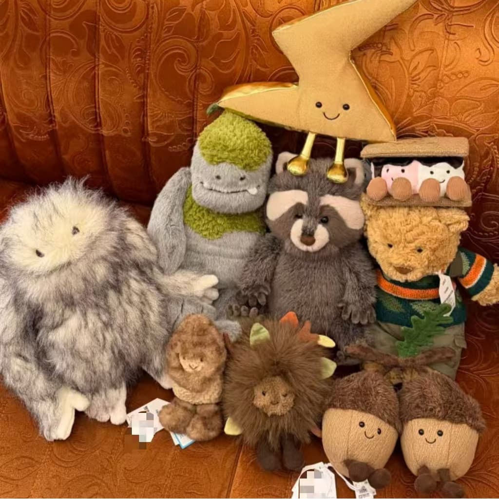 Cross-Border jellycat novo produto pronto estoque 26 verão novo produto-coleção Popular Bonnie coelho urso férias à beir