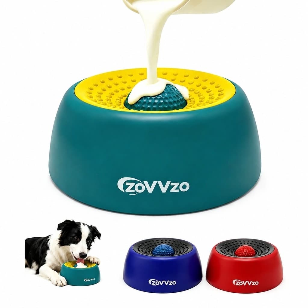 Comedouro Lento para Cães e Gatos Alimentador Slow Feeder Interativo tigela Anti Engasgo para Pets