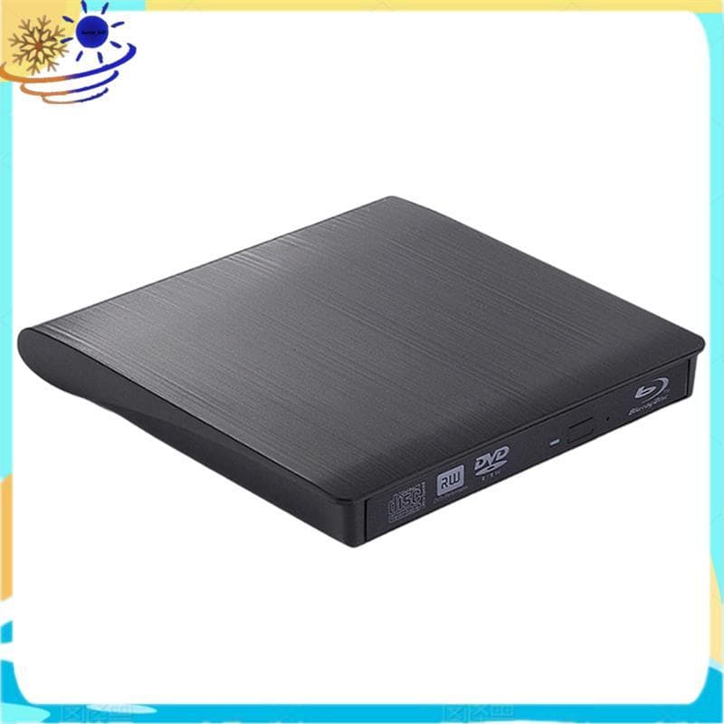 [Le's Shop] Blu-Ray De Interface Dupla Com Acabamento Escovado USB 3.0 Unidade Óptica Externa Gravador De DVD/CD Para La