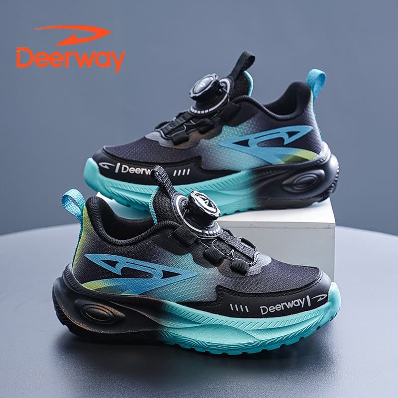 Delhui sapatos infantis para meninas sapatos esportivos primavera outono novo estilo estudante amortecimento malha respi