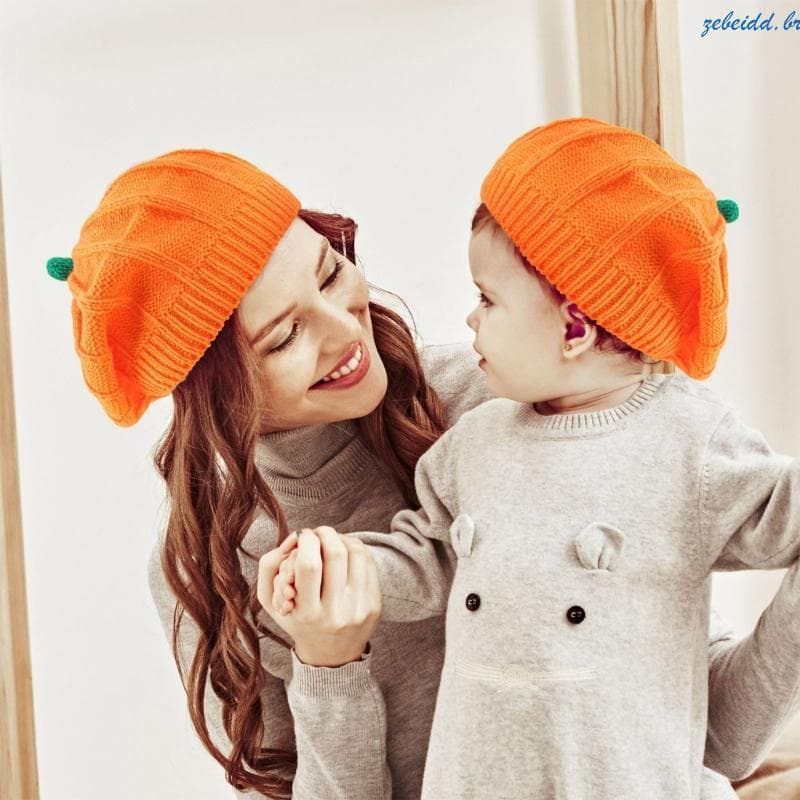 zebeidd Boina francesa casual clássica masculina de malha MYD3