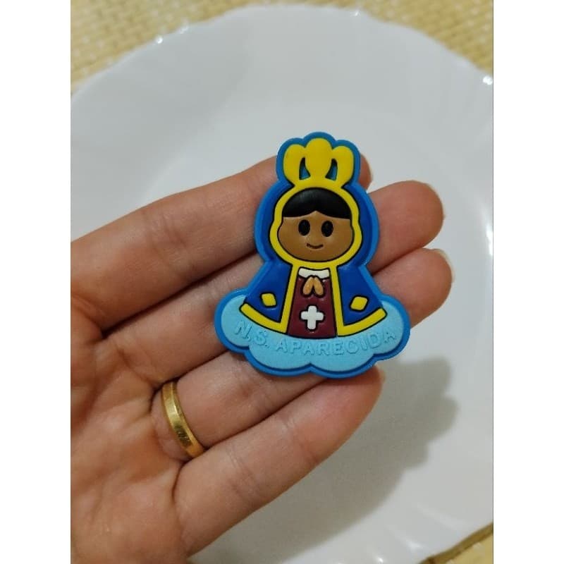 Aplique Emborrachado Aparecida Baby 10 unidades