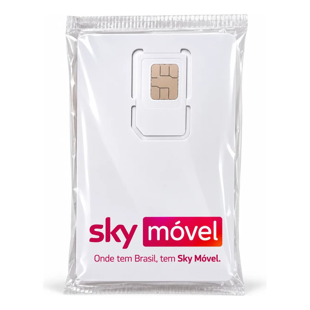 Chip Sky Móvel 3 Em 1 Chip Celular -planos 15gb 19,95