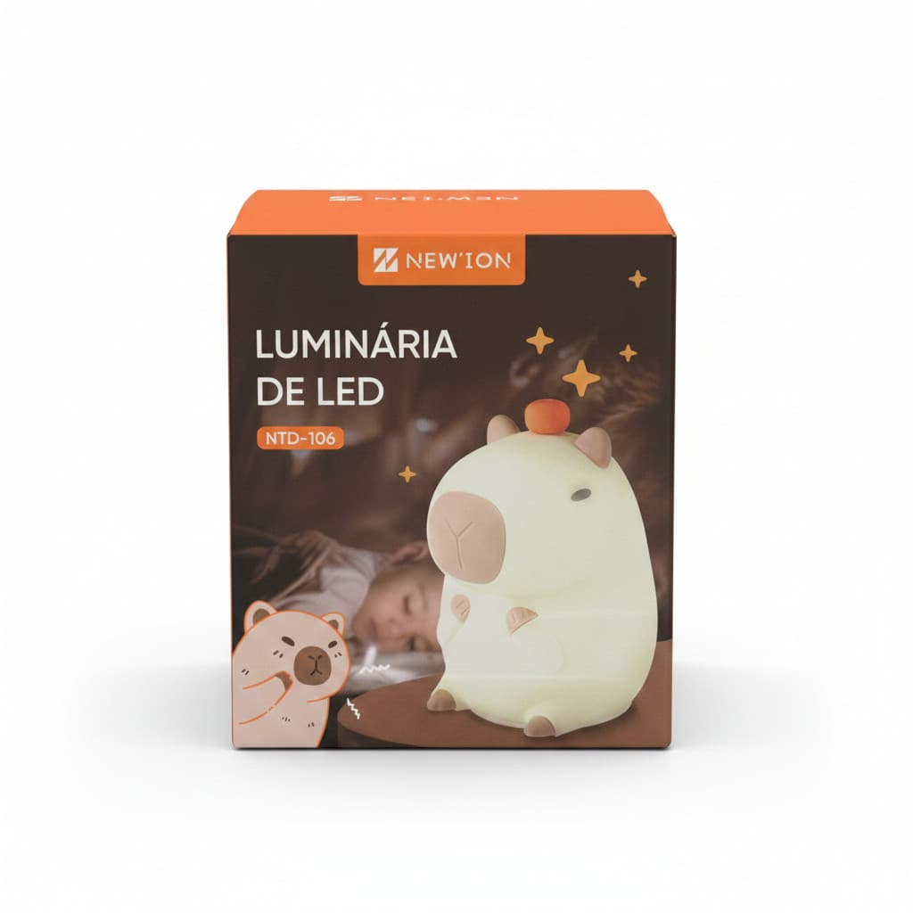 Luminária de LED Recarregável Infantil New'ion NTD-106