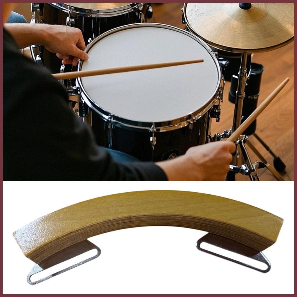 Bloco De Aro De Tambor Snare , Formato Arqueado , Tom Nítido , Dispositivo Musical Com Suporte De Montagem De Metal , In