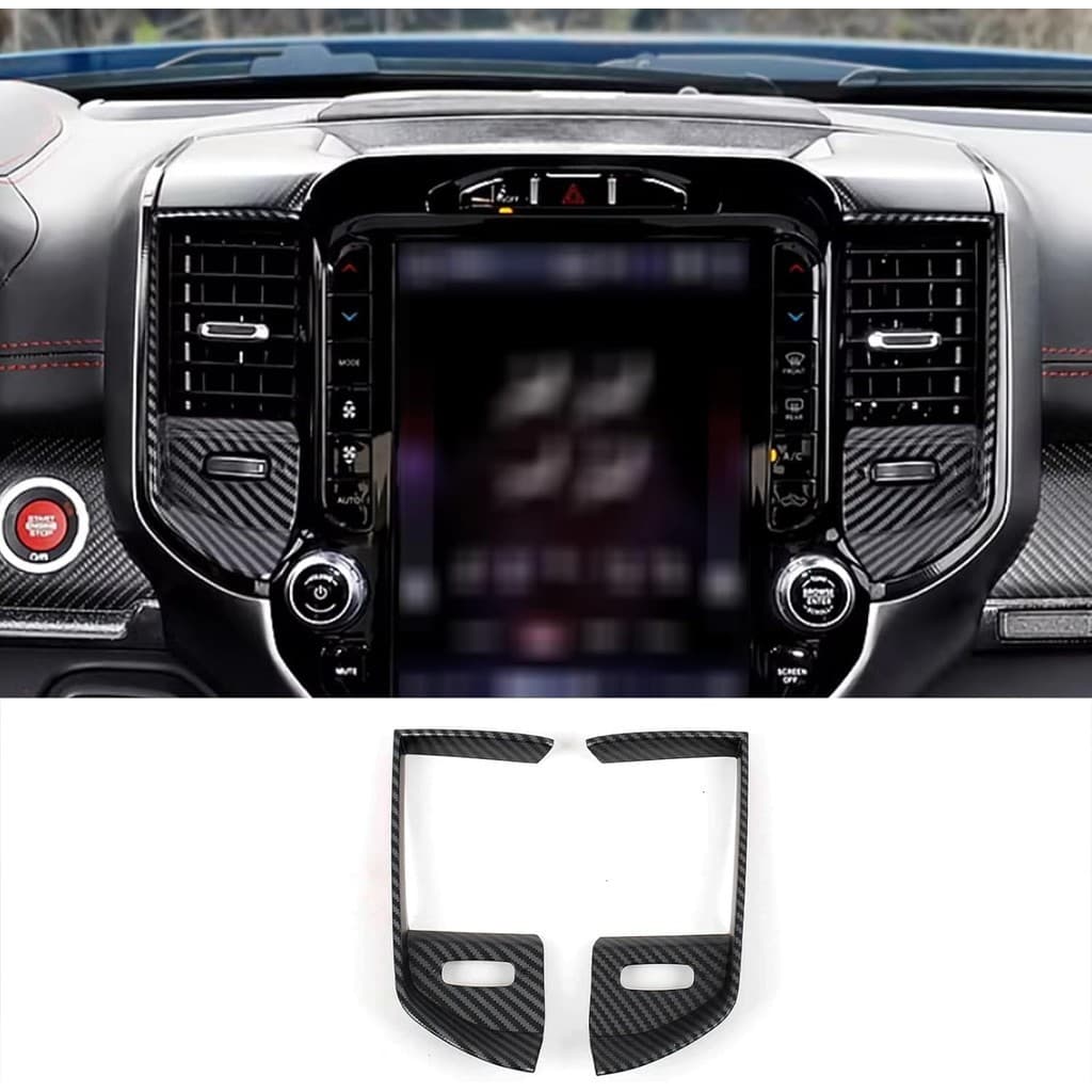 Acessórios Para Carro Adequados Dodge RAM 1500 2025 2024 2023-2019 Console Central Navegação Painel Lateral Tampa Guarni