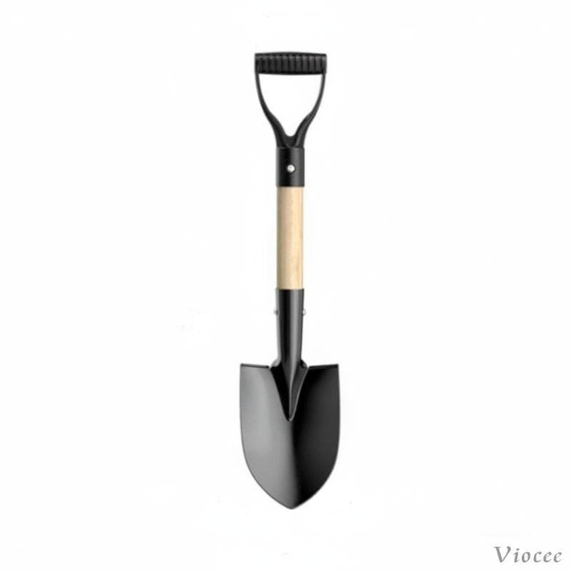 [Viocee] Pá De Jardim Com Cabo Em D Antiferrugem Ferramenta Ergonômica Leve Para Jardineiros , Jardinagem , Trabalho De