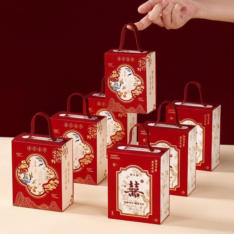 Caixa de doces de casamento High-End novo estilo estilo chinês Retro caixa de doces de casamento lembrança retorno prese