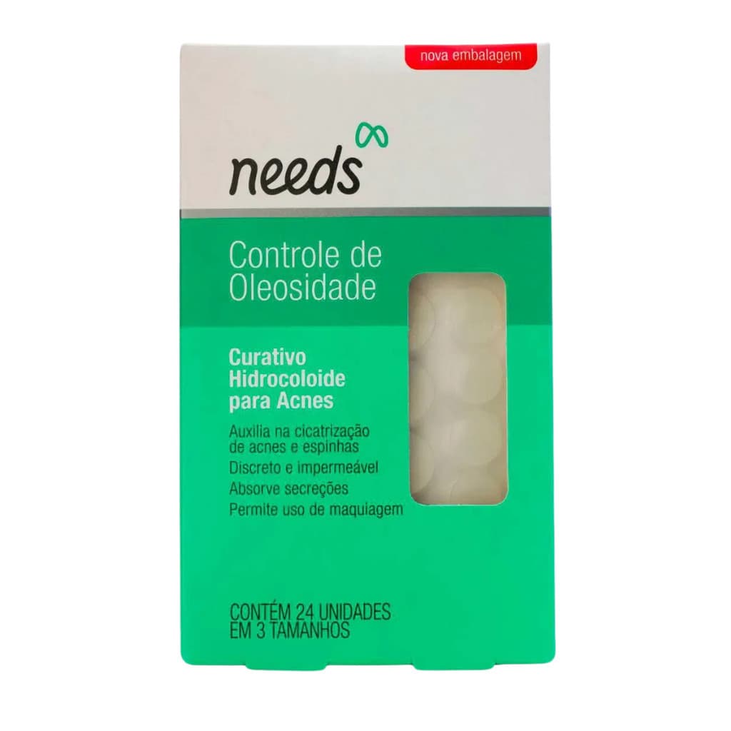 Curativo Adesivo Secativo de  Acne Needs 24un