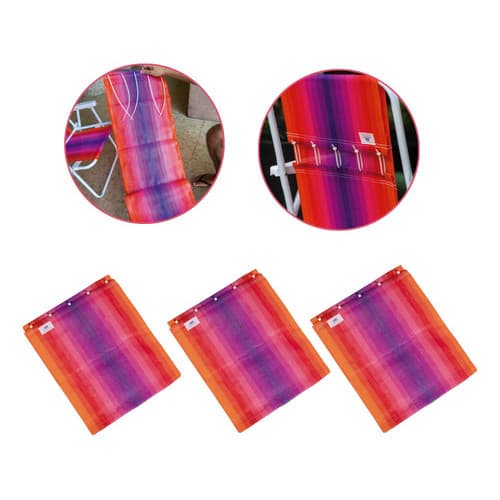 Kit 3 Refil Reposição Para Cadeira De Praia Comum Alumínio Aço Mor