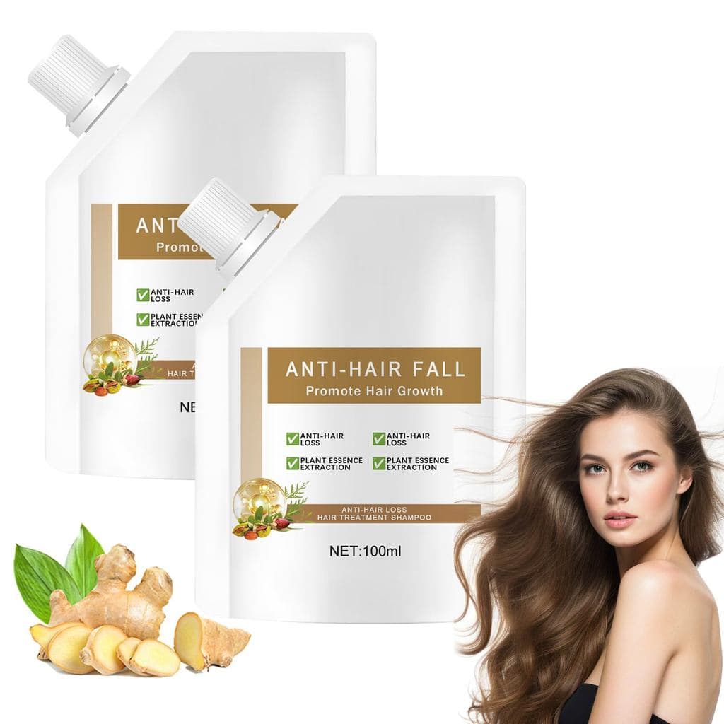 Shampoo Anti-Queda de Cabelo, Shampoo para Prevenir a Queda de Cabelo, Shampoo Anti-Queda que Promove o Crescimento Capi