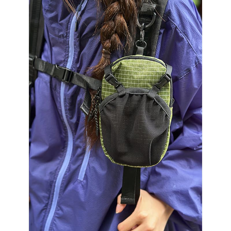 Alça de ombro ao ar livre Bolsa para celular Bolsa suspensa Bolsa de expansão para caminhadas Bolsa de armazenamento par