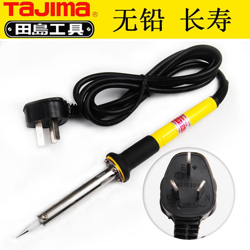 Tajima Ferro de solda elétrico termostático 60W Absorvedor de estanho de solda 100W Ferro de solda Núcleo de aquecimento