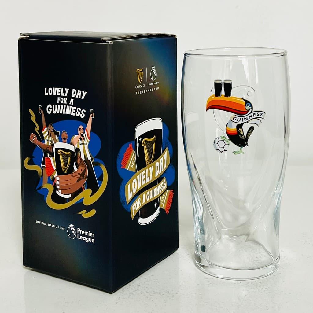 Genix Surge Cup Copo de vidro que muda de cor Copo britânico Super League Futebol Cool-mudança Copo de cerveja Coleção C