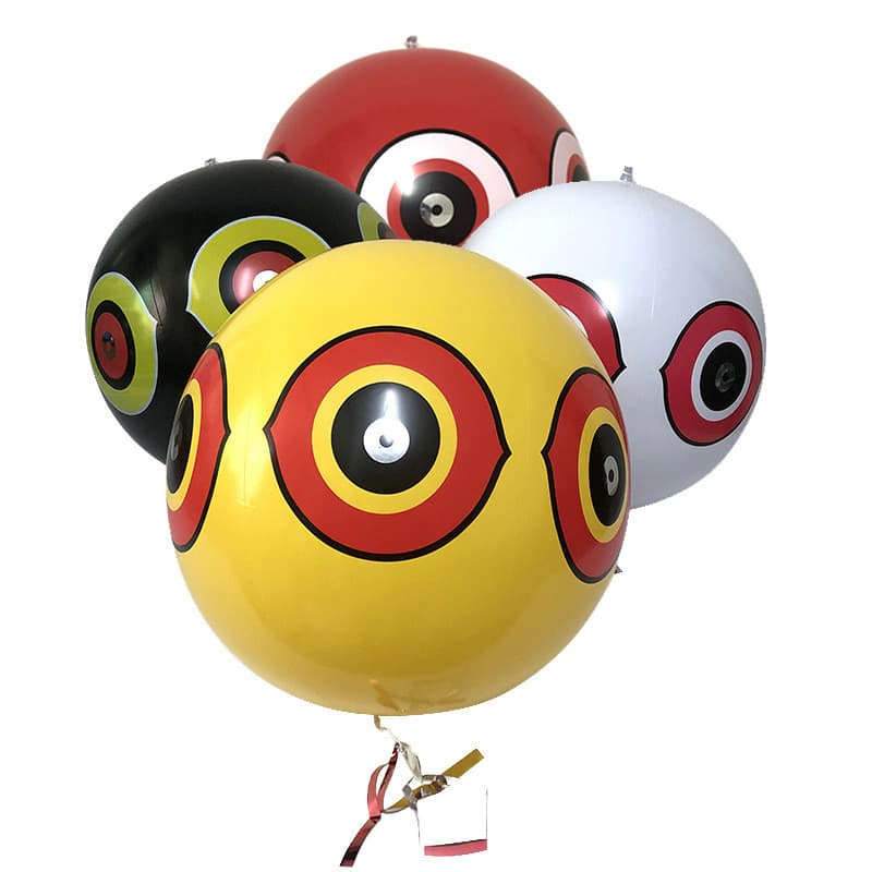 Fabricante pomar pássaro captura bola de praia Horror globo ocular Cross-Border pássaro repelente balão acessórios compl
