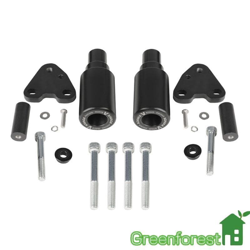 greenfor Conjunto Almofada Montagem Lateral Para Moto, XL750 2023-2025 E CB750, Par Estrutura Ponto Origin