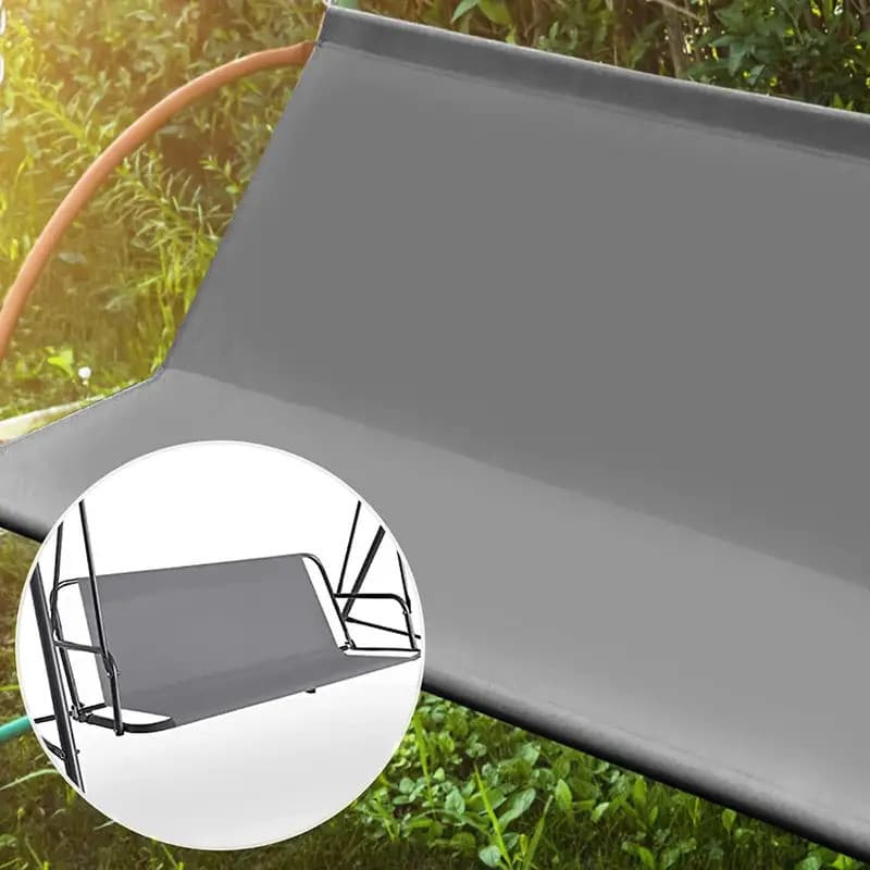 Capa De Assento De Balanço Substituível Ao Ar Livre 600D Tecido Grosso Substituição De Suporte De Carga À Prova De Chuva