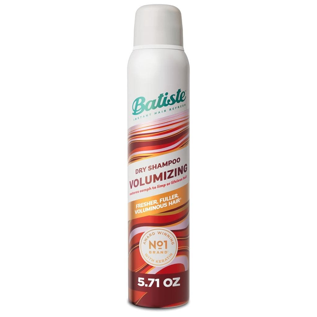 Shampoo Seco Batiste, Volumizador, Restaura a Textura do Cabelo e Absorve a Oleosidade Entre as Lavagens, Shampoo Sem Ág