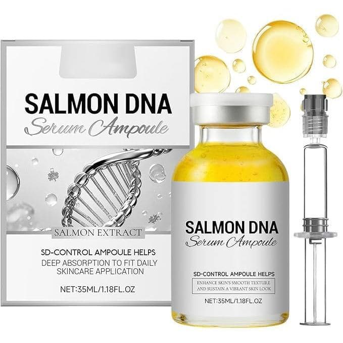 Essência de DNA de Salmão: Antienvelhecimento, Hidratante, Reparadora, Iluminadora, Firmadora da Pele.   Adequado para r