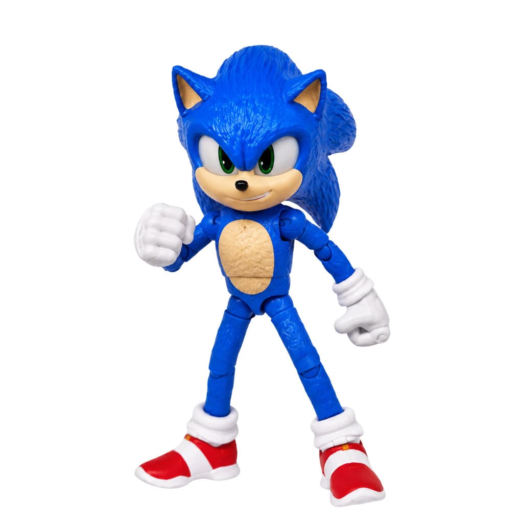 Boneco Articulado do Sonic De 12cm - Sonic 3: O Filme Sunny 4412