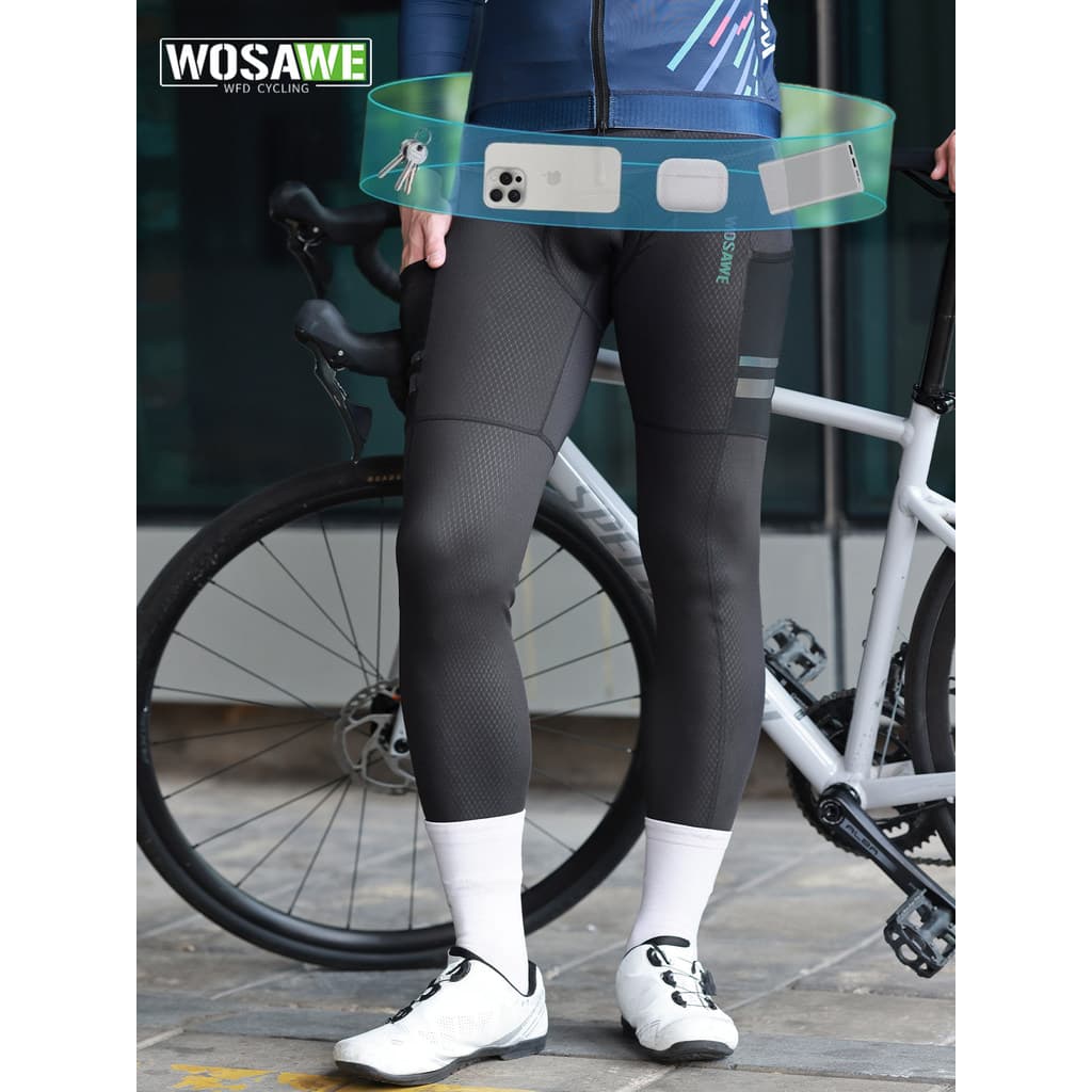 Vosavi primavera verão estilo fino bicicleta de estrada calças de ciclismo masculino estiramento fino ajuste de secagem