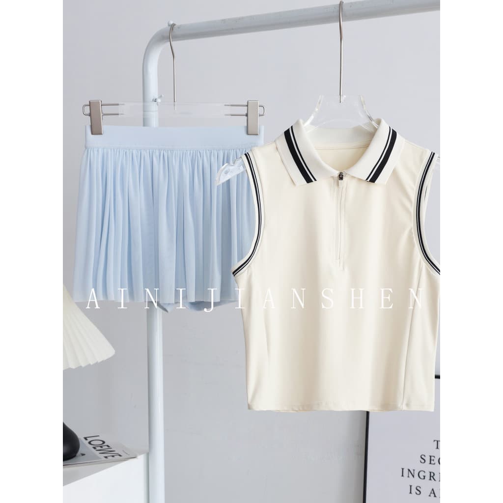 High-End Badminton uniforme terno feminino verão golfe ginásio esportes saia profissional tênis Yoga Wear