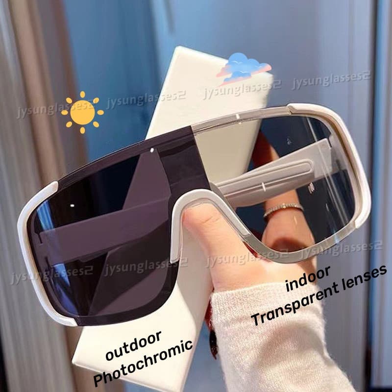Óculos de Sol Fotocromáticos Masculinos, Adequados para Ciclismo, Esportes ao Ar Livre, Corrida, Mountain Bike e Esporte
