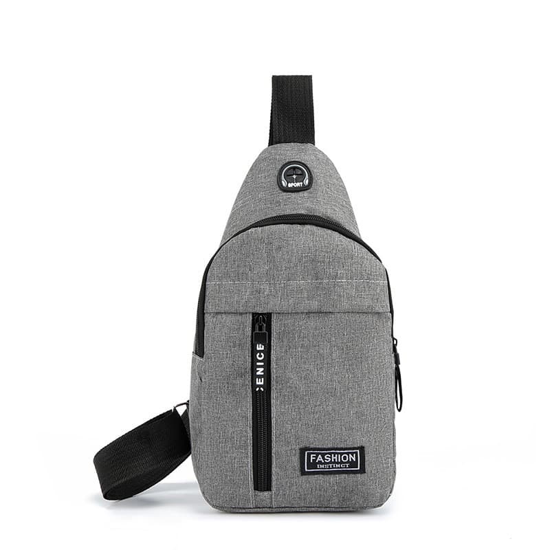 Multifuncional saco de ciclismo saco de peito masculino saco do mensageiro Casual Oxford pano ombro pequena mochila moda