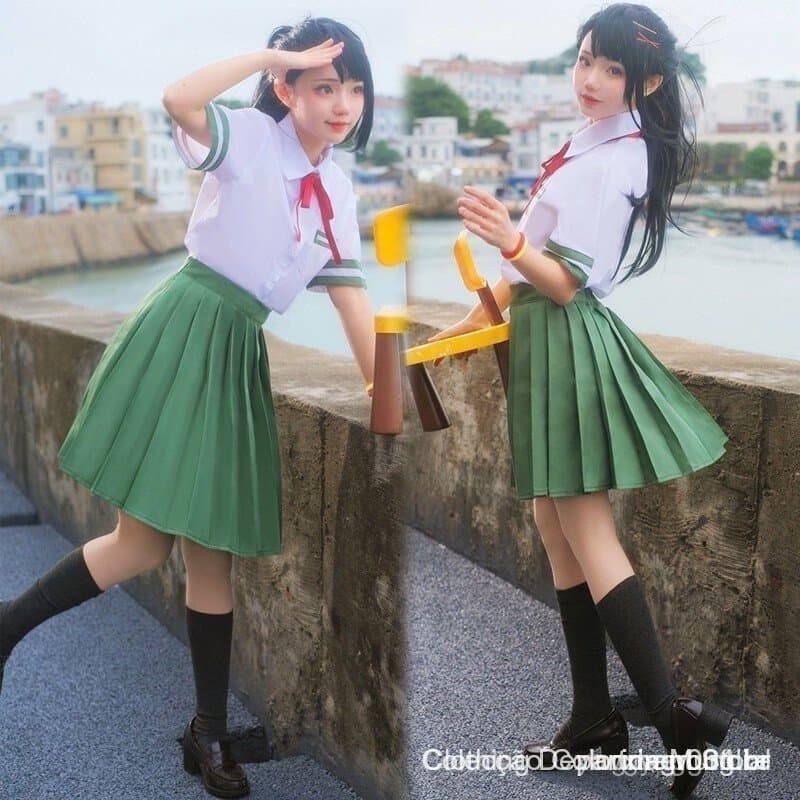 Fantasia de Cosplay do Anime Suzume No Tojimari, Uniformes JK, Conjunto de Saia Iwado Sota, Uniforme Escola