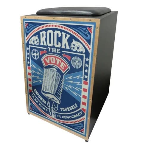 Cajon Elétrico Jaguar CJ1000 K2 COR 012 EQ Estampa The Rock Vote